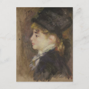 Pierre A Renoir   Portret van Margot Briefkaart