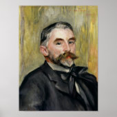 Pierre A Renoir | Portret van Stephane Mallarme Poster (Voorkant)