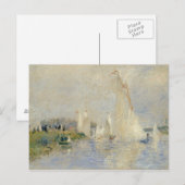 Pierre A Renoir | Regatta in Argenteuil Briefkaart (Voorkant / Achterkant)