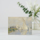 Pierre A Renoir | Regatta in Argenteuil Briefkaart (Staand voorkant)