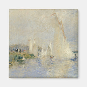 Pierre A Renoir Regatta in Argenteuil Magneet