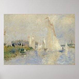 Pierre A Renoir   Regatta in Argenteuil Poster