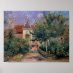 Pierre A Renoir   Renoir's house te Essoyes Poster