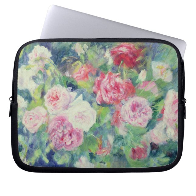 Pierre A Renoir | Roos 2 Laptop Sleeve (Voorkant)