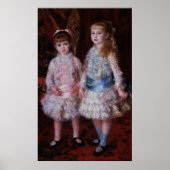 Pierre A Renoir | Roze en blauw Poster (Voorkant)