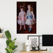 Pierre A Renoir | Roze en blauw Poster (Thuiskantoor)