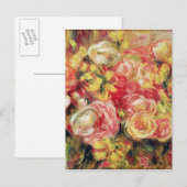 Pierre A Renoir | ROZEN Briefkaart (Voorkant / Achterkant)