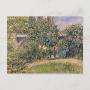 Pierre A Renoir   Spoorwegbrug te Chatou Briefkaart