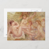 Pierre A Renoir | Studie naar de grote baders Briefkaart (Voorkant / Achterkant)