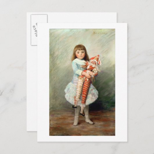 Pierre A Renoir | Suzanne Briefkaart (Voorkant / Achterkant)