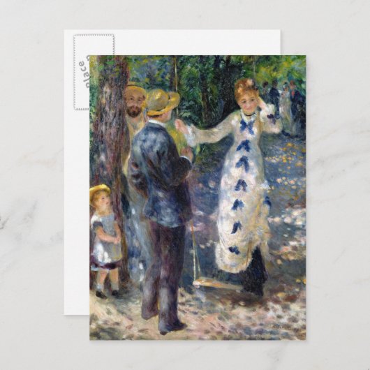 Pierre A Renoir | Swing Briefkaart (Voorkant / Achterkant)