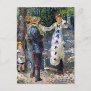 Pierre A Renoir   Swing Briefkaart