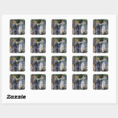 Pierre A Renoir | Swing Vierkante Sticker (Vel)