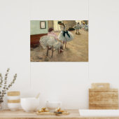 Pierre A Renoir | The Dance Lesson Poster (Keuken)