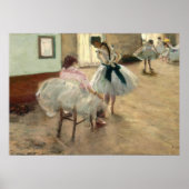 Pierre A Renoir | The Dance Lesson Poster (Voorkant)