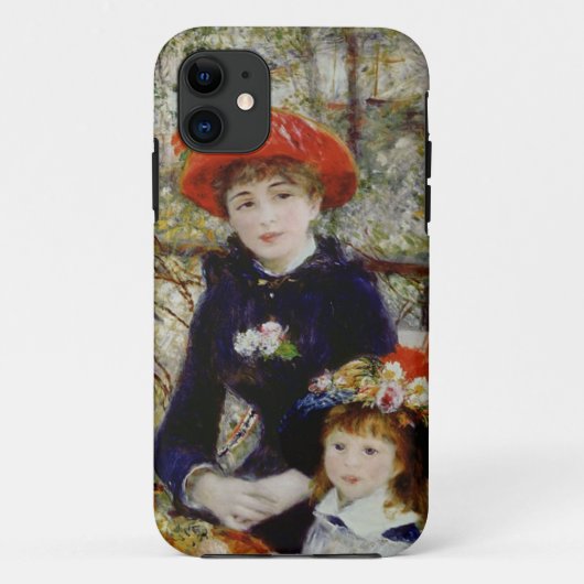 Pierre A Renoir | Twee zussen, of op het terras Case-Mate iPhone Case (Achterkant)