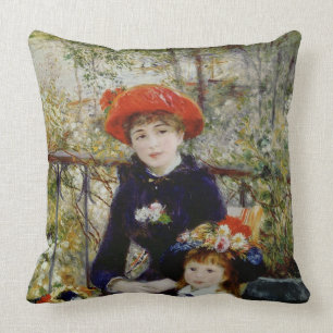 Pierre A Renoir   Twee zussen, of op het terras Kussen