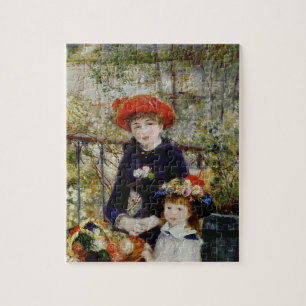 Pierre A Renoir Twee zussen, of op het terras Legpuzzel
