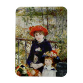Pierre A Renoir | Twee zussen, of op het terras Magneet (Verticaal)