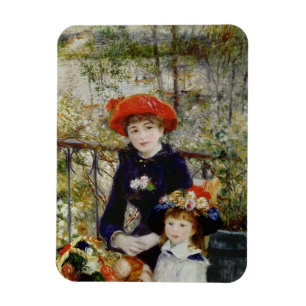 Pierre A Renoir Twee zussen, of op het terras Magneet