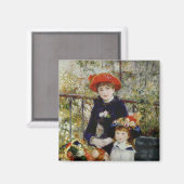 Pierre A Renoir | Twee zussen, of op het terras Magneet (Voorkant / Achterkant)