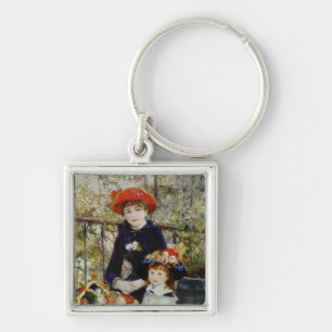 Pierre A Renoir Twee zussen, of op het terras Sleutelhanger