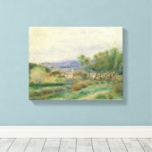 Pierre A Renoir | Uitzicht La Seyne, Provence Canvas Afdruk (Insitu (Houten vloer))
