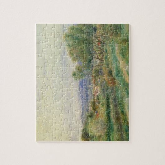 Pierre A Renoir | Uitzicht La Seyne, Provence Legpuzzel (Verticaal)