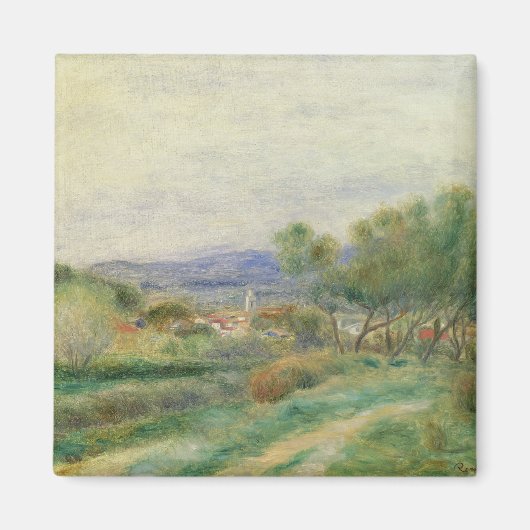 Pierre A Renoir | Uitzicht La Seyne, Provence Magneet (Voorkant)
