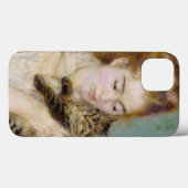 Pierre A Renoir | Vrouw met kat Case-Mate iPhone Case (Achterkant (horizontaal))
