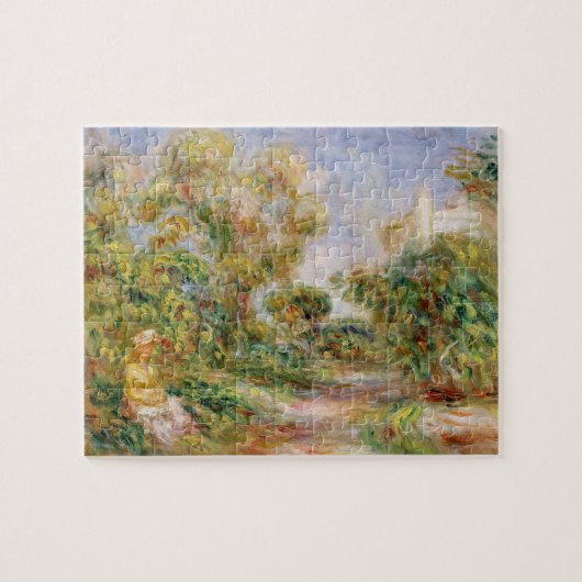 Pierre A Renoir | Vrouwen in het landschap Legpuzzel (Horizontaal)