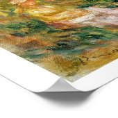 Pierre A Renoir | Vrouwen in het landschap Poster (Hoek)
