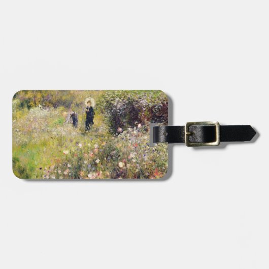 Pierre A Renoir | zomerlandschap Bagagelabel (Voorkant horizontaal)