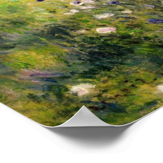 Pierre A Renoir | zomerlandschap Poster (Hoek)