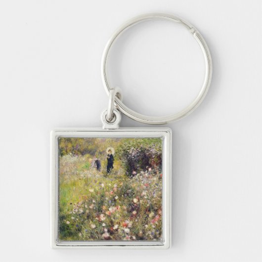 Pierre A Renoir | zomerlandschap Sleutelhanger (Voorkant)