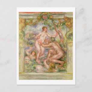 Pierre A Renoir   Zone die de Rijn binnenstroomt Briefkaart