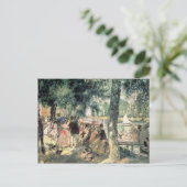 Pierre A Renoir | Zwemmen op de Seine Briefkaart (Staand voorkant)