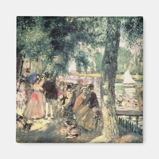 Pierre A Renoir | Zwemmen op de Seine Magneet (Voorkant)