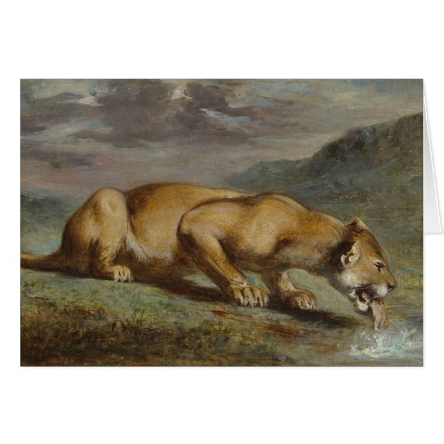 Pierre Andrieu - Gebegrensde Lioness (Voorkant Horizontaal)