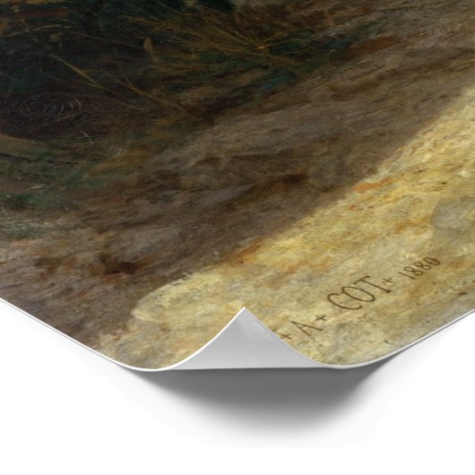 Pierre-Auguste Cot het Storm Poster (Hoek)