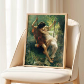 Pierre Auguste Cot Springtime Primavera Romantisch Poster