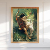 Pierre Auguste Cot Springtime Primavera Romantisch Poster