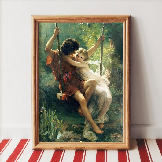 Pierre Auguste Cot Springtime Primavera Romantisch Poster