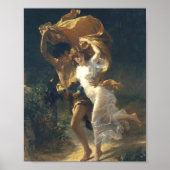 Pierre Auguste Cot Storm 1880 Poster (Voorkant)