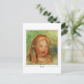 Pierre-Auguste Renoir #105 - Kunstmatig Briefkaart (Staand voorkant)