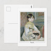 Pierre-Auguste Renoir #11 - Kunstmatig Briefkaart (Voorkant / Achterkant)