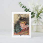Pierre-Auguste Renoir #129-3 - Kunstmatig Briefkaa Briefkaart (Staand voorkant)