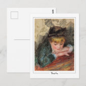 Pierre-Auguste Renoir #129-3 - Kunstmatig Briefkaa Briefkaart (Voorkant / Achterkant)
