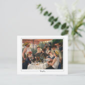 Pierre-Auguste Renoir #13 - Kunstmatig Briefkaart (Staand voorkant)