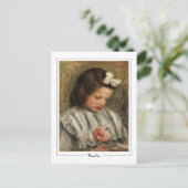 Pierre-Auguste Renoir #141-3 - Kunstmatig Briefkaa Briefkaart (Staand voorkant)